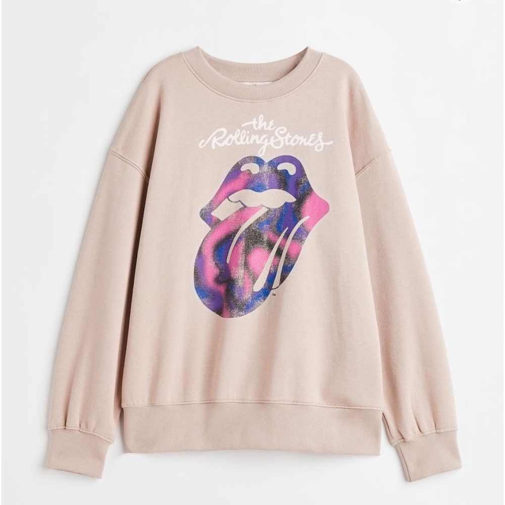 H&M band oversized sweatshirt